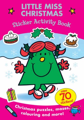 9781405232128: Little Miss Christmas: Sticker Activity Book