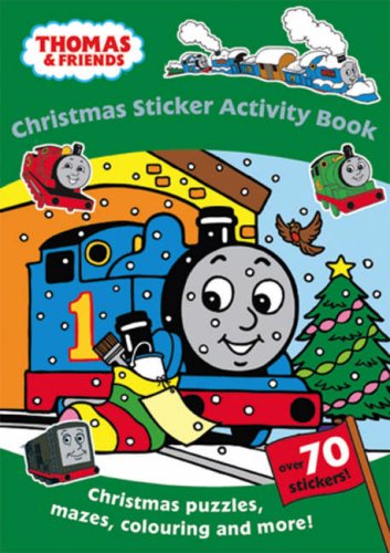 9781405232135: Thomas and Friends: Christmas Sticker Activity Book