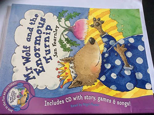 Imagen de archivo de Mr Wolf and the Enormous Turnip [With CD] a la venta por ThriftBooks-Atlanta