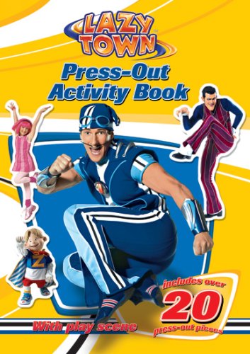 9781405241861: LazyTown: Press-out Activity Book