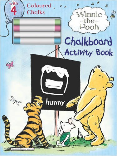 9781405246019: Winnie-the-Pooh Chalkboard Activity Book