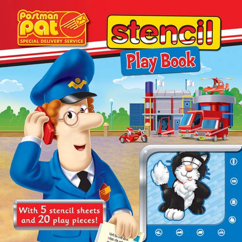Stock image for Postman Pat Stencil Play Book (Postman Pat Special Delivery Service) for sale by WorldofBooks