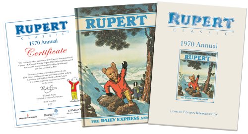 RUPERT 1970 ANNUAL LIMITED EDITION REPRODUCTION