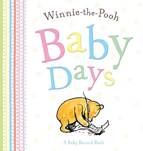 Stock image for Winnie The Pooh Baby Days Record Book for sale by Greener Books