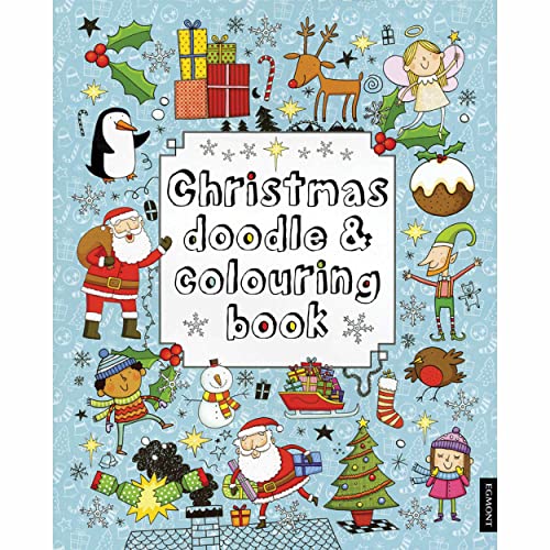 Beispielbild fr Christmas Doodle and Colouring Book zum Verkauf von WorldofBooks