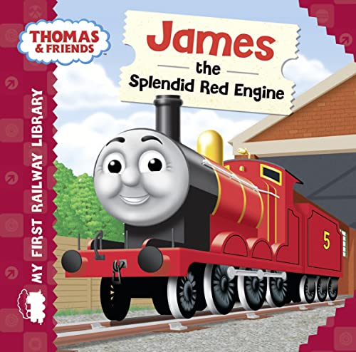 Imagen de archivo de Thomas & Friends: My First Railway Library: James the Splendid Red Engine a la venta por Goldstone Books
