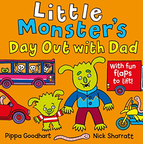 Imagen de archivo de Little Monsters Day Out with Dad a la venta por WorldofBooks