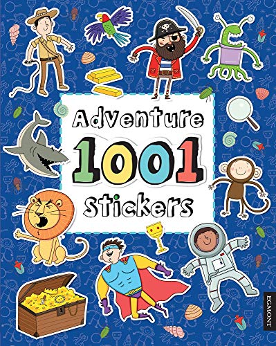 Beispielbild fr Adventure 1001 Stickers zum Verkauf von WorldofBooks