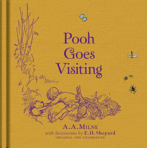 Stock image for Winnie-the-Pooh: Pooh Goes Visiting: Special Edition of the Original Illustrated Story by A.A.Milne with E.H.Shepard  s Iconic Decorations. Collect the Range. for sale by HPB-Movies