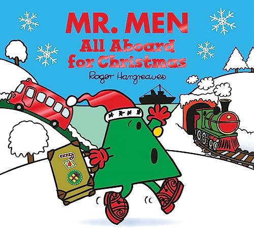 Stock image for Mr. Men All Aboard for Christmas: The Perfect Christmas Stocking Filler Gift for Young Children (Mr. Men & Little Miss Celebrations) for sale by WorldofBooks