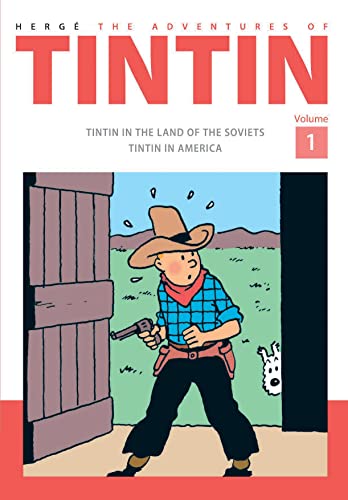 Beispielbild fr The Adventures of Tintin Volume 1 Tintin in the Land of the Soviets Tintin in America zum Verkauf von PBShop.store UK