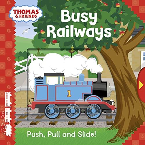 Stock image for Thomas & Friends: Busy Railways (Push Pull and Slide!) for sale by WorldofBooks