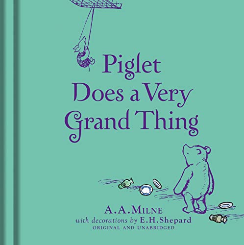 Imagen de archivo de Piglet Does a Very Grand Thing a la venta por Blackwell's