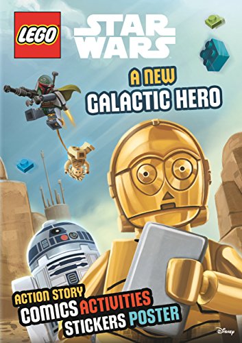 Imagen de archivo de LEGO STAR WARS STICKER POSTER NEW GALACTIC HERO a la venta por WorldofBooks