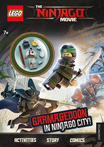 9781405287449: The LEGO NINJAGO MOVIE: Garmageddon in Ninjago City! (Activity Book with minifigure)