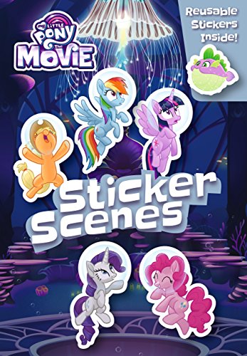 Stock image for My Little Pony Movie: Sticker Scene Book for sale by WorldofBooks
