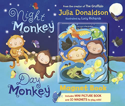 Beispielbild fr Night Monkey, Day Monkey Magnet Book (Magnet Books) zum Verkauf von AwesomeBooks