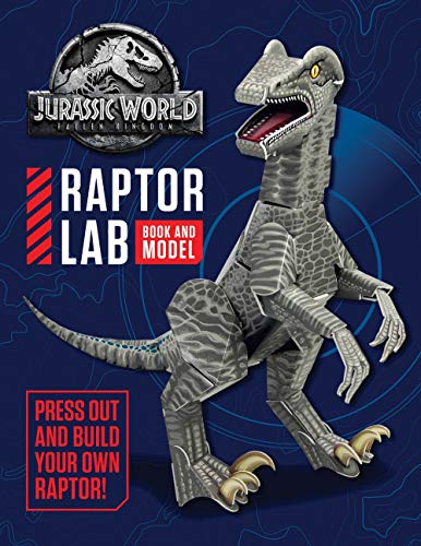 Stock image for Jurassic World Fallen Kingdom Raptor Lab: Book and Model for sale by MusicMagpie