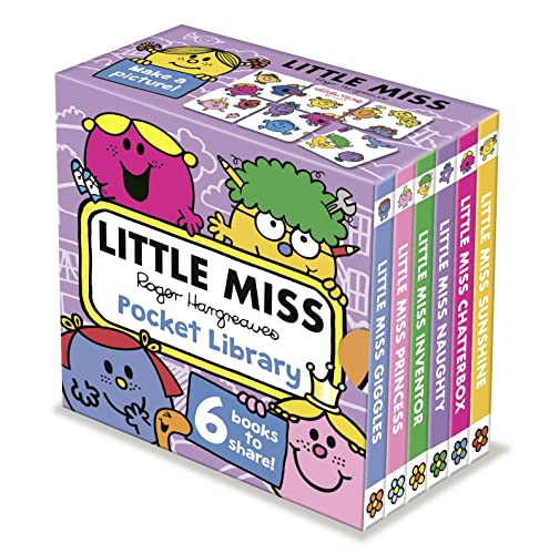 9781405292528: Little Miss Pocket Library: Six board books for toddlers to enjoy