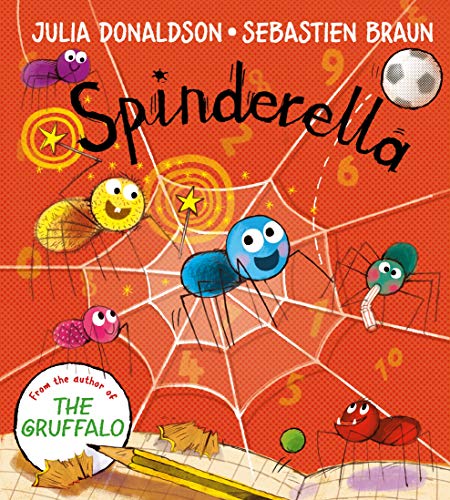 Imagen de archivo de Spinderella board book: The perfect Halloween illustrated childrens picture book from the author of The Gruffalo and Tales From Acorn Wood! a la venta por Upward Bound Books