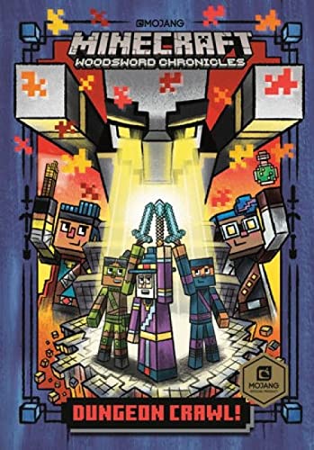 9781405299213: Minecraft: Dungeon Crawl (Woodsword Chronicles #5): Book 5 in the first official Minecraft gaming fiction series – perfect for getting kids aged 7, 8, 9 & 10 into reading!