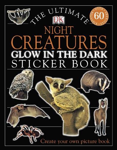 9781405303217: The Ultimate Night Creatures Glow in the Dark Sticker Book (Ultimate Stickers)