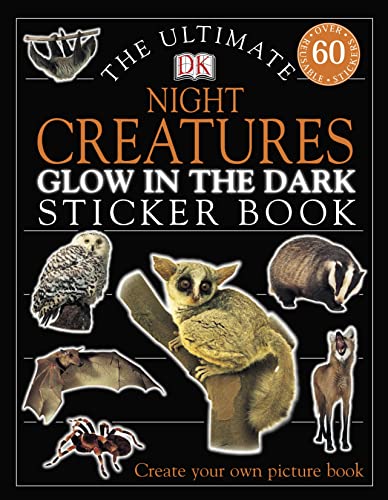 9781405303217: The Ultimate Night Creatures Glow in the Dark Sticker Book (Ultimate Stickers)