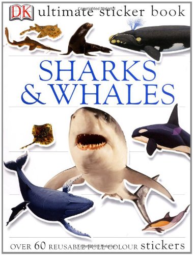 9781405304474: Sharks and Whales Ultimate Sticker Book (Ultimate Stickers)