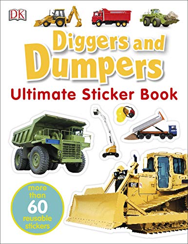 Beispielbild fr Diggers and Dumpers Ultimate Sticker Book zum Verkauf von SecondSale
