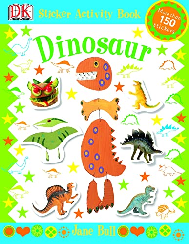  Dinosaur Sticker Activity Book