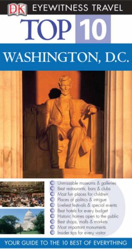 Stock image for DK Eyewitness Top 10 Travel Guide: Washington DC (DK Eyewitness Travel Guide) for sale by Goldstone Books