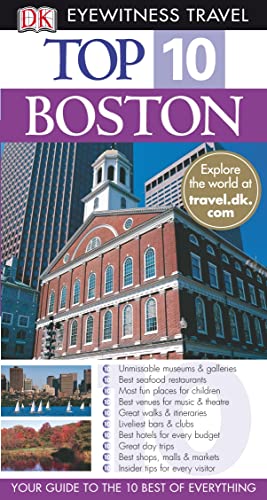 Stock image for DK Eyewitness Top 10 Travel Guide: Boston for sale by AwesomeBooks
