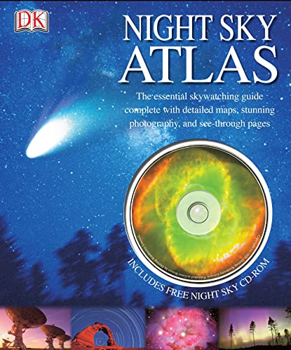Beispielbild fr Night Sky Atlas: with CD-ROM zum Verkauf von WorldofBooks