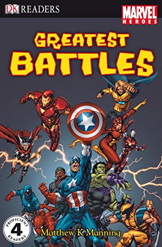 Imagen de archivo de Marvel Heroes" Greatest Battles (DK Readers Level 4) a la venta por SecondSale