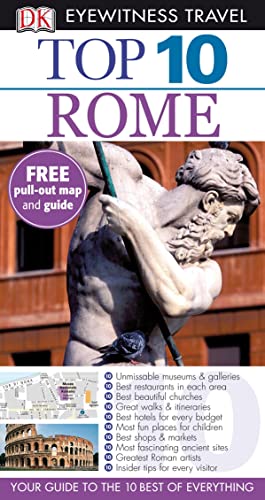 Stock image for DK Eyewitness Top 10 Travel Guide: Rome: Your Guide to the 10 best of Everything for sale by Goldstone Books