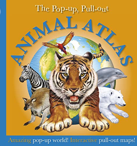 9781405336635: Pop-up, Pull-out, Animal Atlas