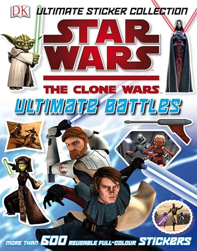 9781405341462: Star Wars The Clone Wars Ultimate Battles Sticker Collection