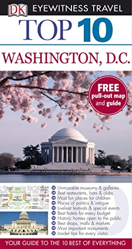 DK Eyewitness Top 10 Travel Guide: Washington DC (DK Eyewitness Travel Guide) (9781405348355) by Burke-ron-burke-susan