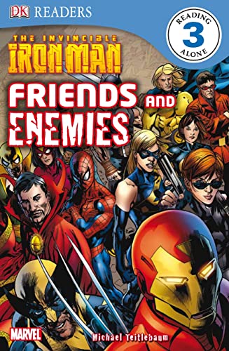 Beispielbild fr The Invincible Iron Man Friends and Enemies (DK Readers Level 3) zum Verkauf von AwesomeBooks