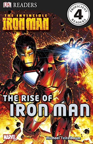 Imagen de archivo de The Invincible Iron Man the Rise of Iron Man (DK Readers Level 4) a la venta por Once Upon A Time Books