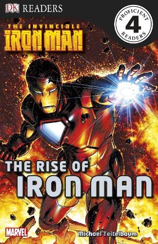 9781405350938: The Invincible Iron Man the Rise of Iron Man (DK Readers Level 4)