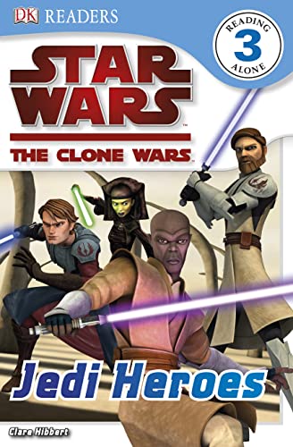 9781405354097: Star Wars Clone Wars Jedi Heroes (DK Readers Level 3)