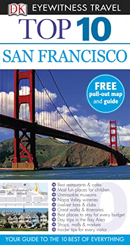 Imagen de archivo de DK Eyewitness Top 10 Travel Guide: San Francisco a la venta por WorldofBooks