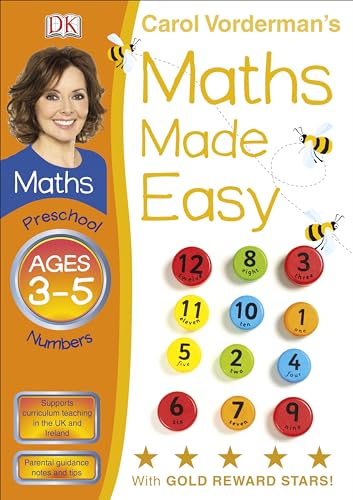 Carol Vorderman's Maths Made Easy, Ages 3-5: Preschool Numbers (9781405363594) by Carol Vorderman