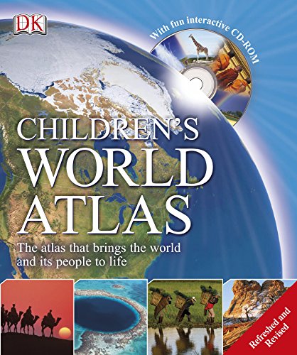 Imagen de archivo de Children's World Atlas: The atlas that brings the world and its people to life (with CD-Rom) a la venta por Great Southern Books