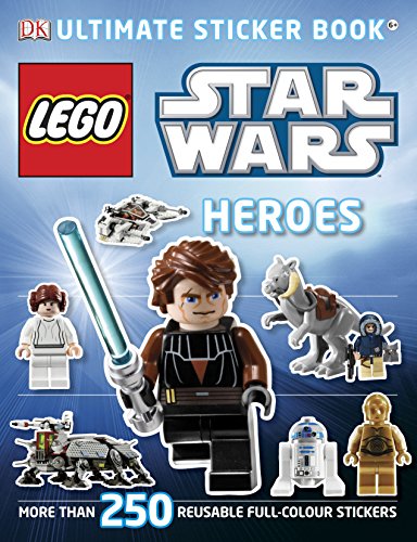 Beispielbild fr Lego Star Wars Heroes (DK Ultimate Sticker Books) zum Verkauf von GoldBooks