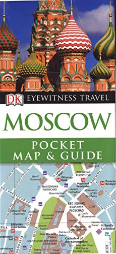 9781405370332: DK Eyewitness Pocket Map and Guide: Moscow [Lingua Inglese]: E/W Pocket Map & Guide 2012