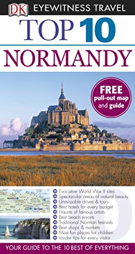 9781405370400: DK Eyewitness Top 10 Travel Guide: Normandy (DK Eyewitness Travel Guide)