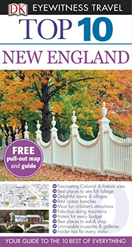 Stock image for DK Eyewitness Top 10 Travel Guide: New England: Eyewitness Travel Guide 2012 for sale by WorldofBooks