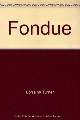 Beispielbild fr Fondue zum Verkauf von WorldofBooks